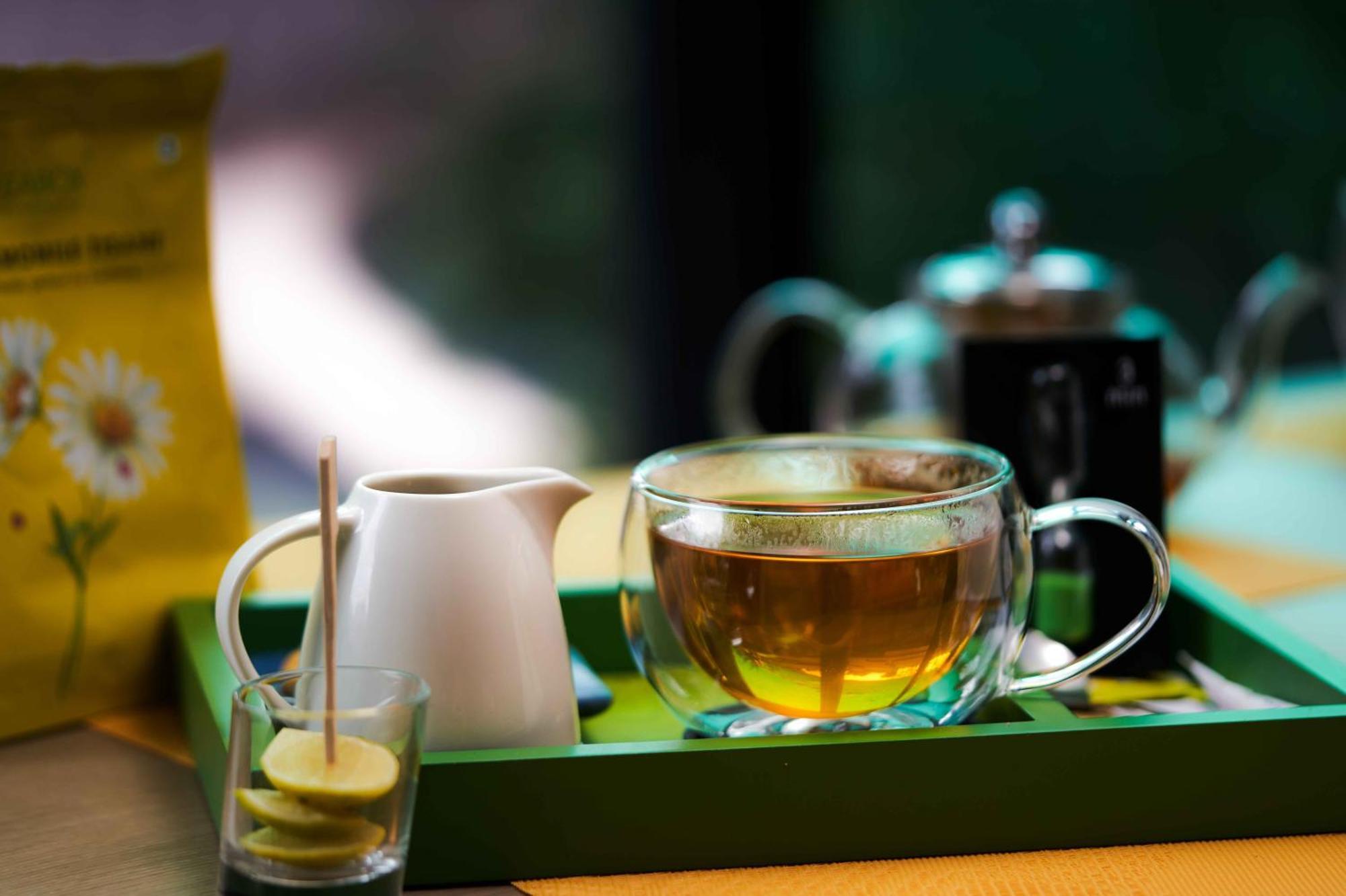 Novotel Kolkata Hotel&Residences Buitenkant foto A cup of tea